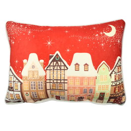 Aberto Design Cojín Multicolor 33 x 48 cm